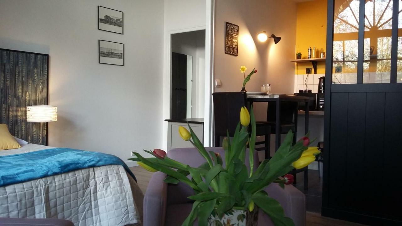 Les Tulipiers, Parking Securise, Lit Queen-Size, Le Port Du Mans Le Mans Bagian luar foto